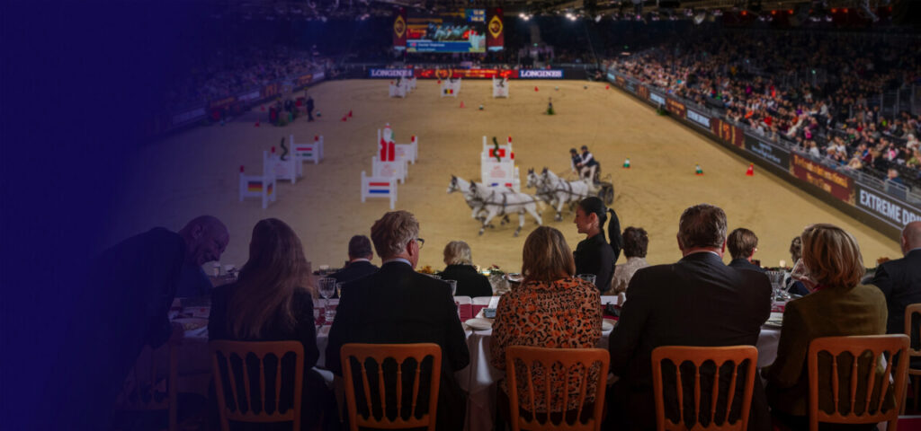 Hospitality at London International Horse Show