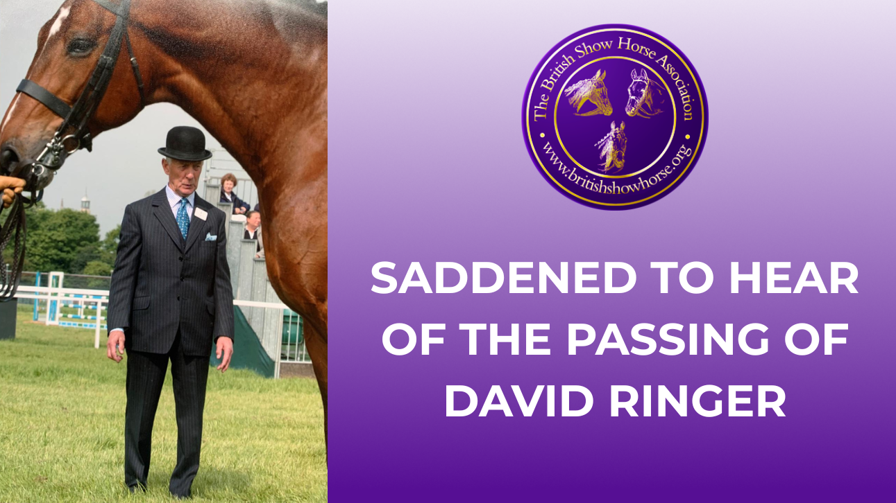 Saddened to hear of the passing of David Ringer